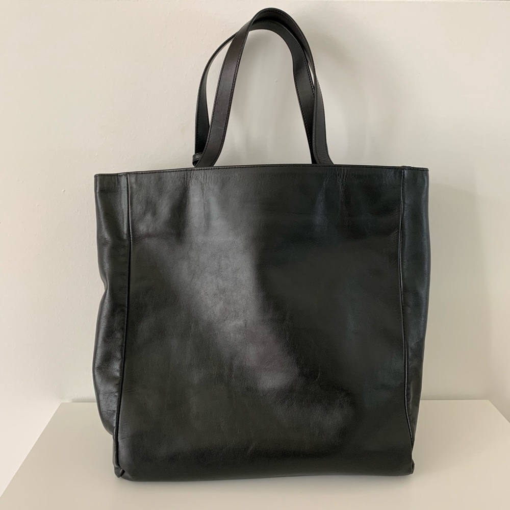 Saint Laurent Reversible  North South Shopper Tote - Picture 2 of 6